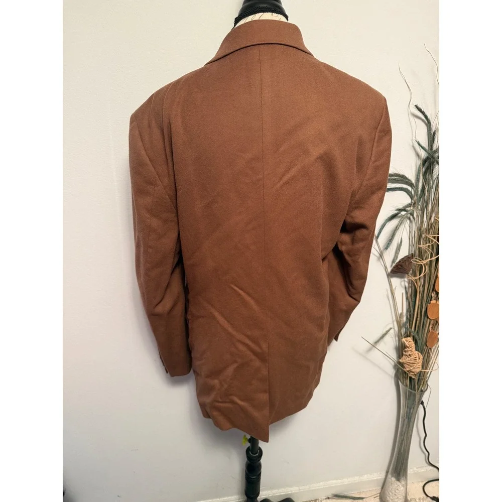 Brooks Brothers Loro Piana 100% Cashmere Blazer Brown 42R Sport Coat Canada Mens